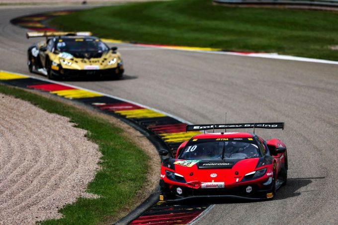 DTM Sachsenring 2025 Foto 4 Ferrari-coureur Ben Green completeerde het podium