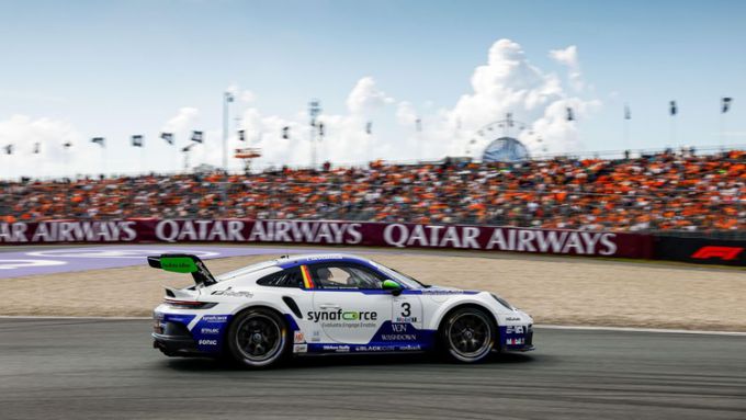 Porsche Mobil 1 Supercup Zandvoort 29-31 augustus 2025 Foto 12 Theo Oeverhaus actie