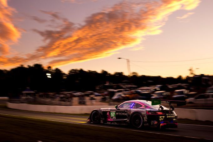 Indy Dontje IMSA GTD-kampioen 2025 #57 Mercedes-AMG GT3 Winward Racing Foto 8