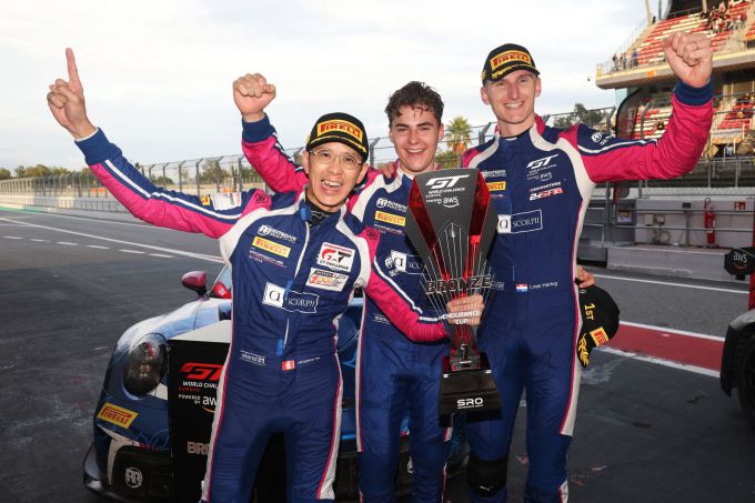 GT World Challenge Endurance Cup Barcelona 2025 press-members-gallery Bronze racewinnaars L. Hartog / A.Au / M.Schuring Porsche 911 GT3 R (992) Rutronik Racing