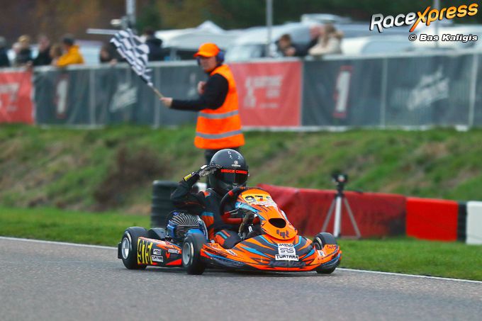 Bruce Chirino met clean sweep nu ook kampioen GK4 Kart Series