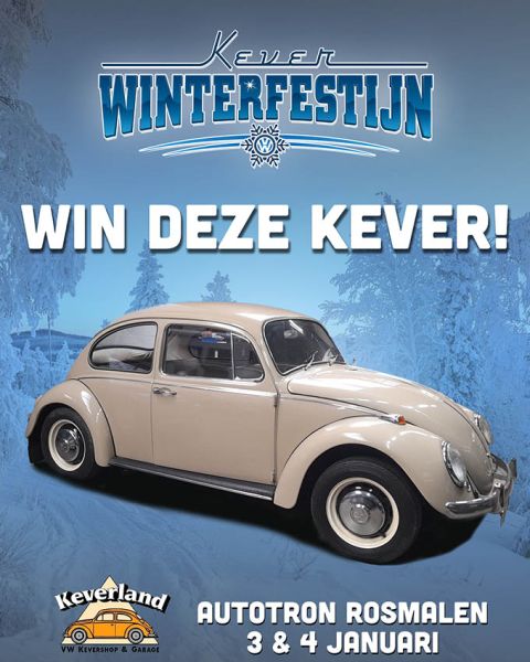 Volkswagen Kever winterfestijn