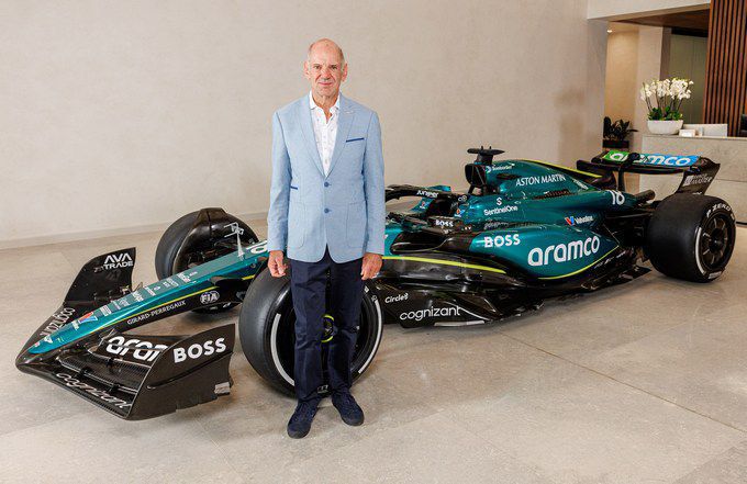 Adrian Newey managing technical partner F1 Aston Martin Aramco Formula One
