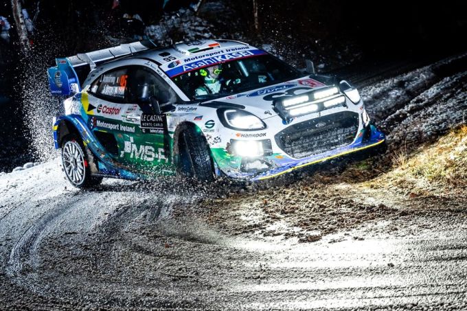FIA WRC Rallye Monte-Carlo 2026 Jon Armstrong/Shane Byrne Ford Puma Rally1 foto RBCP 2