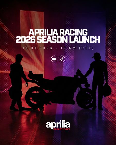 launch Aprilia Racing MotoGP
