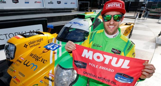 Jeremy Clarke op LMP2 pole position #43 Inter Europol Competition ORECA LMP2 07