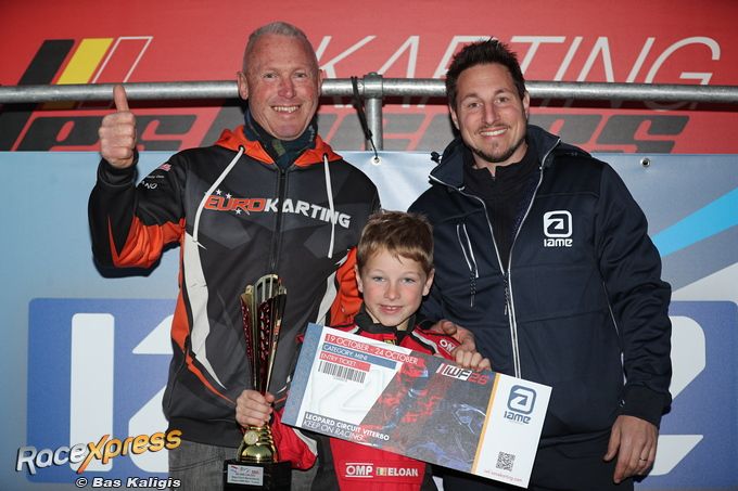 Eloan Poissonnet champion Eurokarting