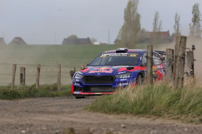 TAC Rally Tielt Belgian Rally Championship 2026 Jos Verstappen en Jamoul Renaud Škoda Fabia RS Rally2 Foto 3