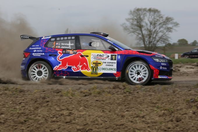 P2 Jos Verstappen Jamoul Renaud RC2 #1 Škoda Fabia RS Rally2