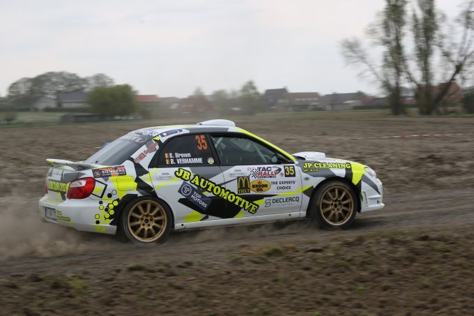 TAC Rally Belgian Rally Championship 2026 #35 Subaru Impreza WRX Steve Brown en Bjorn Verhamme