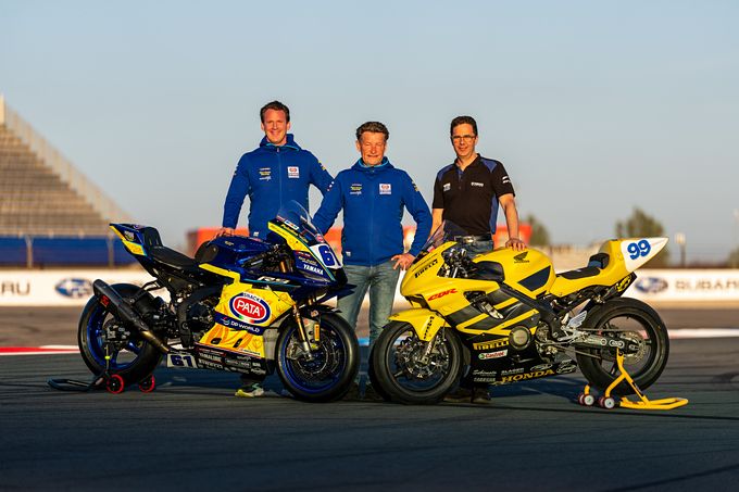 Pata Yamaha Ten Kate Racing presenteert speciale livery in Assen ter ere van 25-jarig bestaan